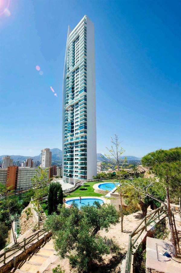 Апартаменти Deluxe Penthouse On The 42Nd Floor With Amazing Sea Views Бенідорм Екстер'єр фото